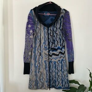 KOOL very nice Long Zip Hoodie